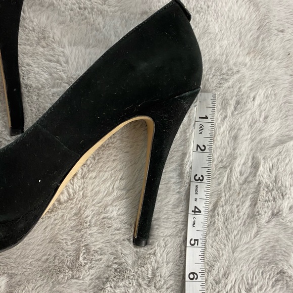 Michael Kors Black Suede Platform Pump 9 - Picture 10 of 10